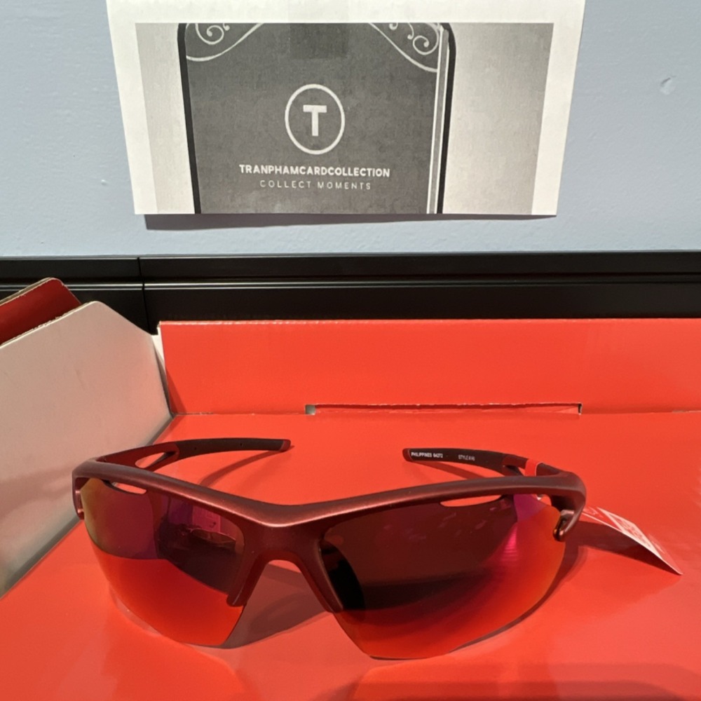 7-Eleven 7iLife Active Sport A6 Cycling Sunglasses Wrap Red Tinted UVA